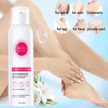

150ML Hair Removal Cream Underarm Hand Leg Body Painless Effective Epilator Hair Remover Lightening Smooth Care