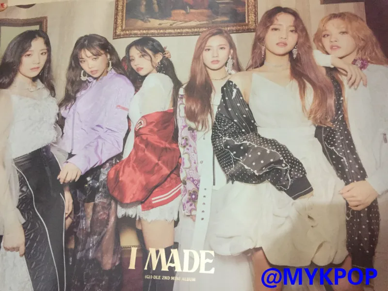 [MYKPOP]~ Официальный~(G) I-DLE GIDLE MINI#2: я сделал CD, KPOP вентиляторы коллекции SA19082908