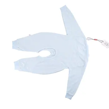 

New Born Baby Natural Colored Cotton Infant Clothes Long-Sleeved Infant Conjoined Clothing Unisex for 0-1 Year-Old Baby