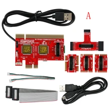 KQCPET6 V8 multifonction ordinateur portable et ordinateur de bureau universel post Diagnostic carte de Test débogage prise en charge PCI, PCI-E, LPC, Mini, mSATA(China)