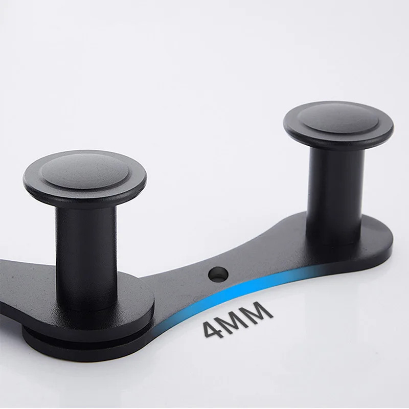 

Expandable Towel Rail Hooks Hanger Adjustable Aluminum Wall Mounted Rack JA55