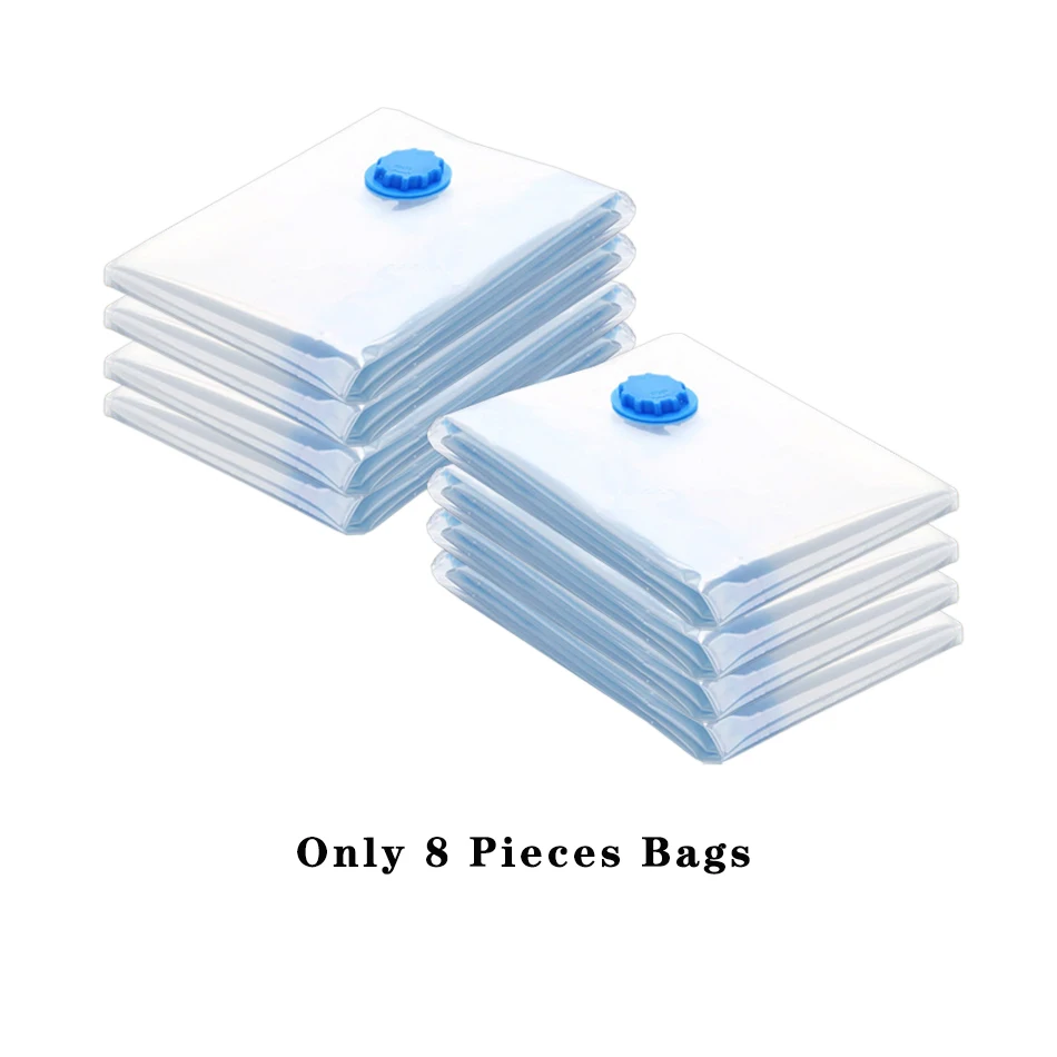 Vacuum Clothing Storage Bags For Bedclothes Quilt Reusable Mason Ziplock  Jar Bags Space Saving Compression Seal Ziploc Organizer - AliExpress