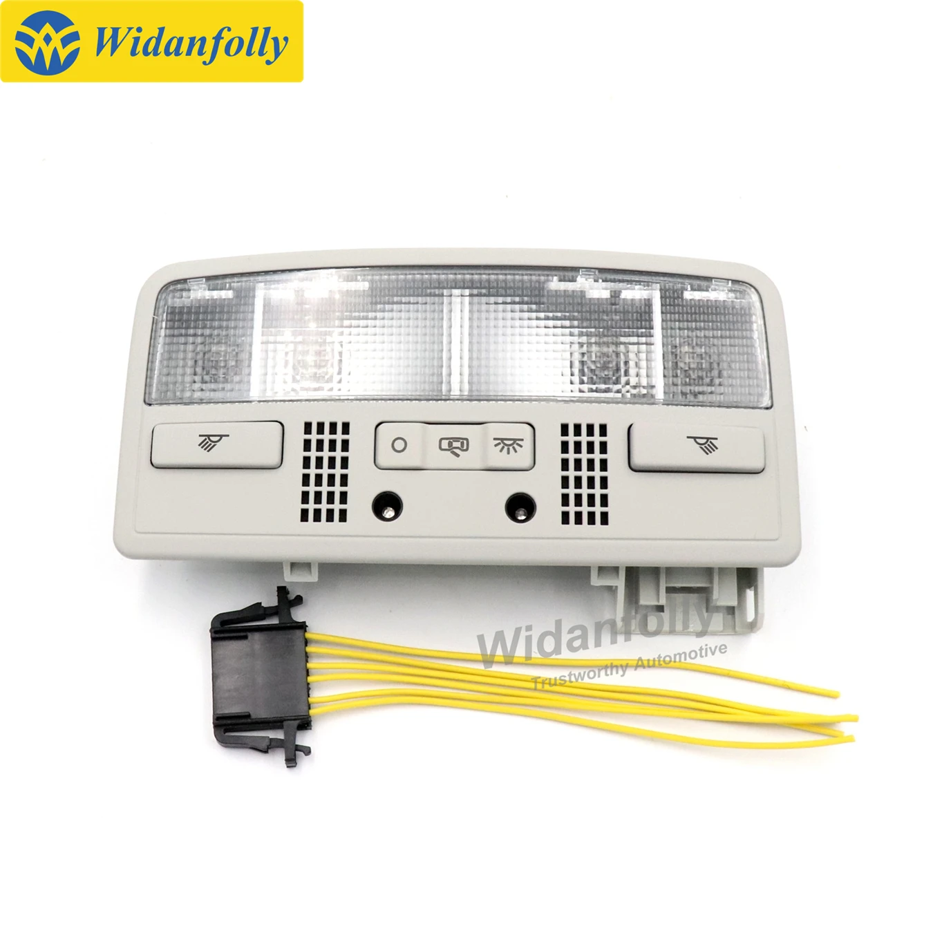 Widanfolly серая купольсветильник лампа для внутреннего освещения чтения Passat B5 Octavia