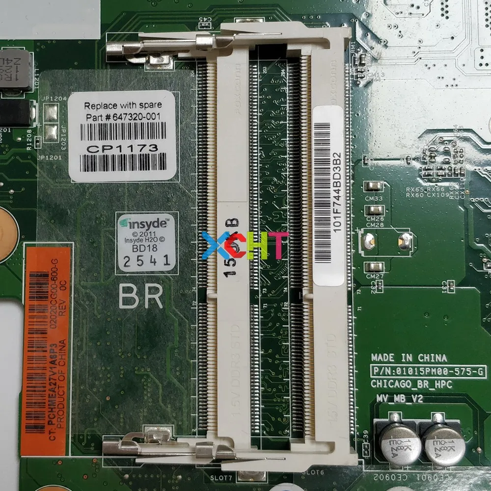 647320-001 UMA w E350 cpu для hp 2000 CQ43 ноутбук ПК материнская плата