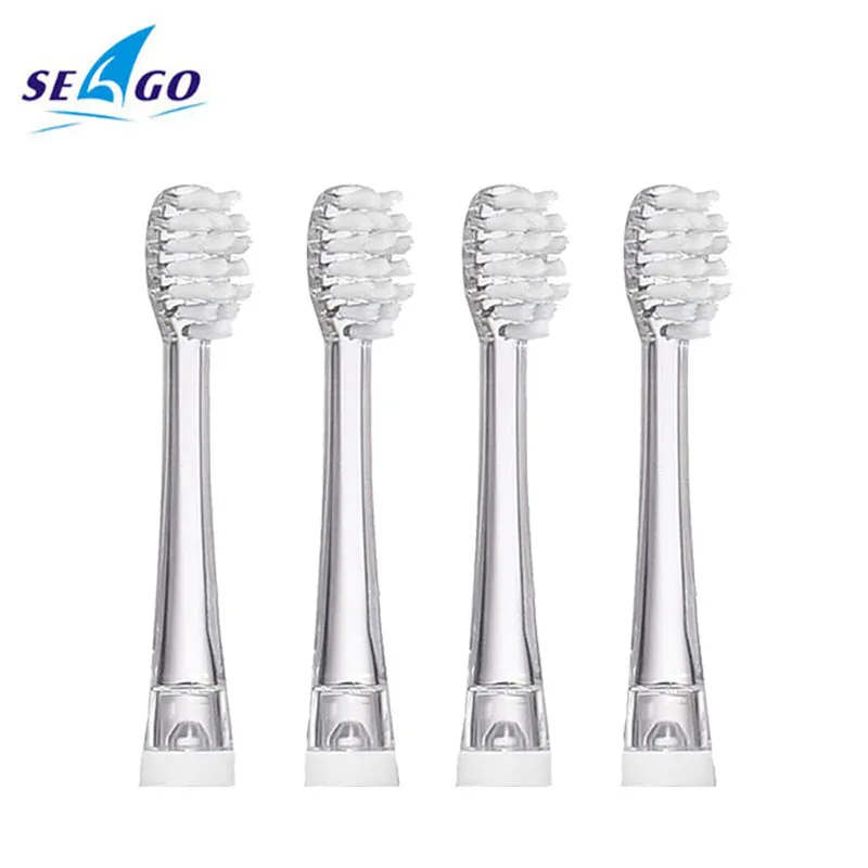 4Pcs Replacement Brush Heads For Seago Child Sonic Electric Toothbrush toothbrush heads
