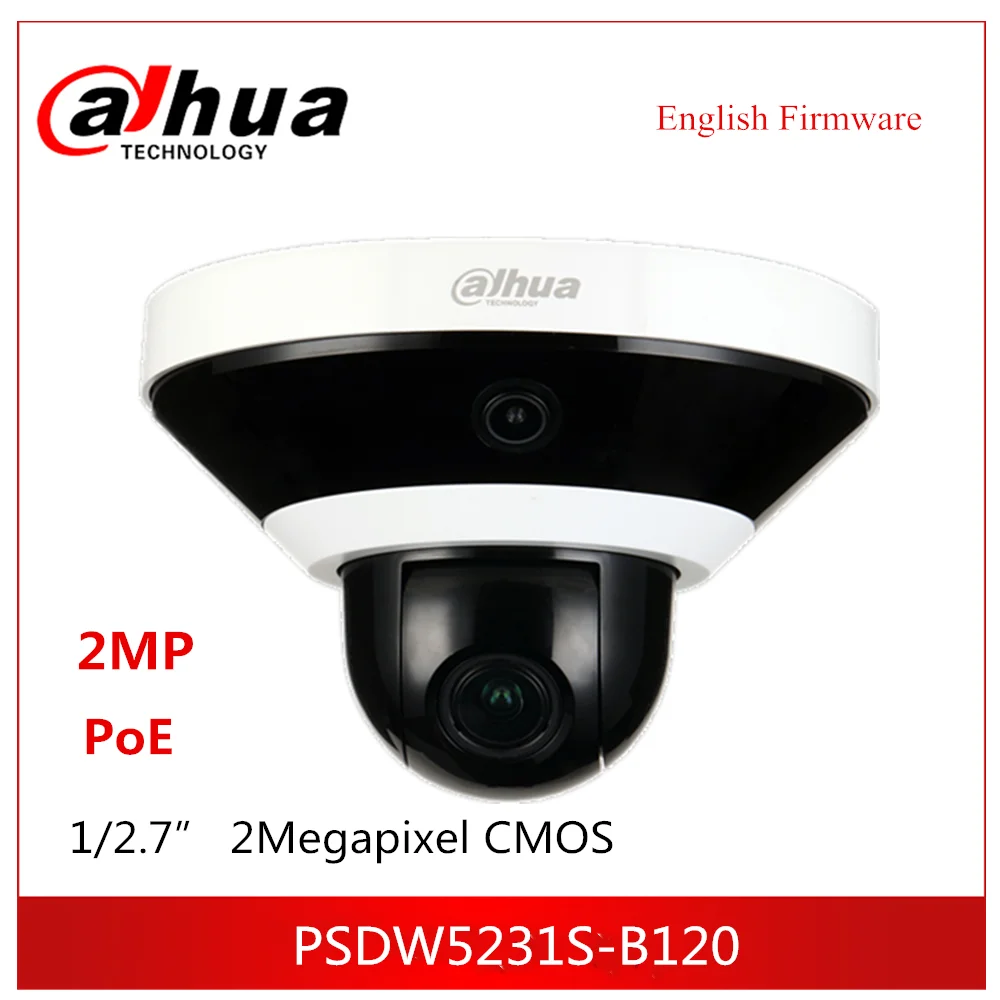 Dahua 2MP Мультисенсорная сетевая камера панорамная PSDW5231S B120 Поддержка Micro SD Sard 256G PoE