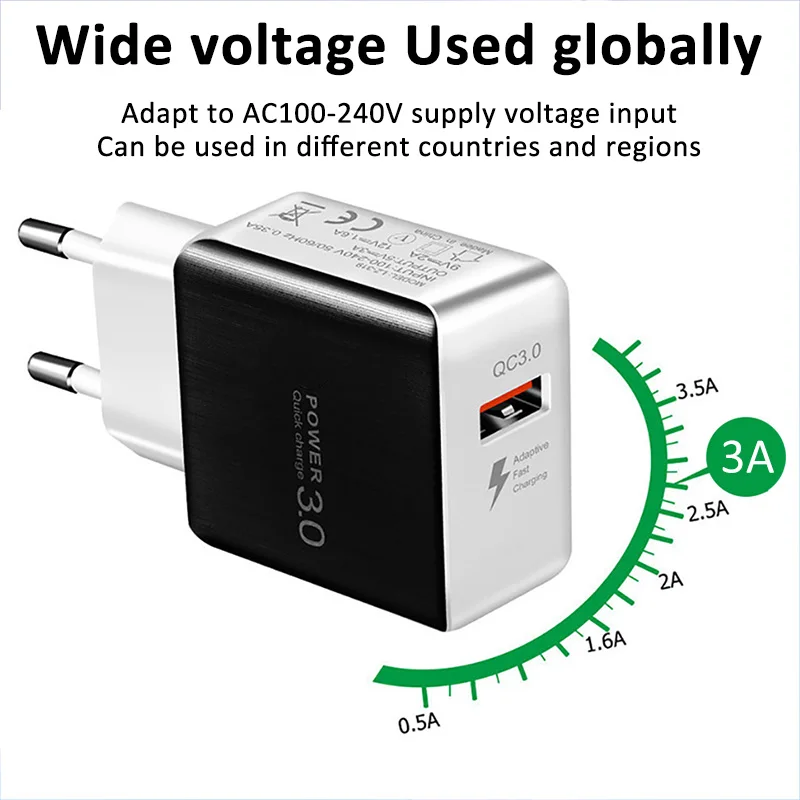 Дорожный fcc ce Настольный quick 3 0 зарядное устройство для автомобиля usb телефон