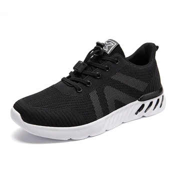 

Fashion Mesh Men Casual Shoes Breathable Comfortable Lightweight Casual Men Shoes Lace-up Footwear Walking Sneakers Male 39-45