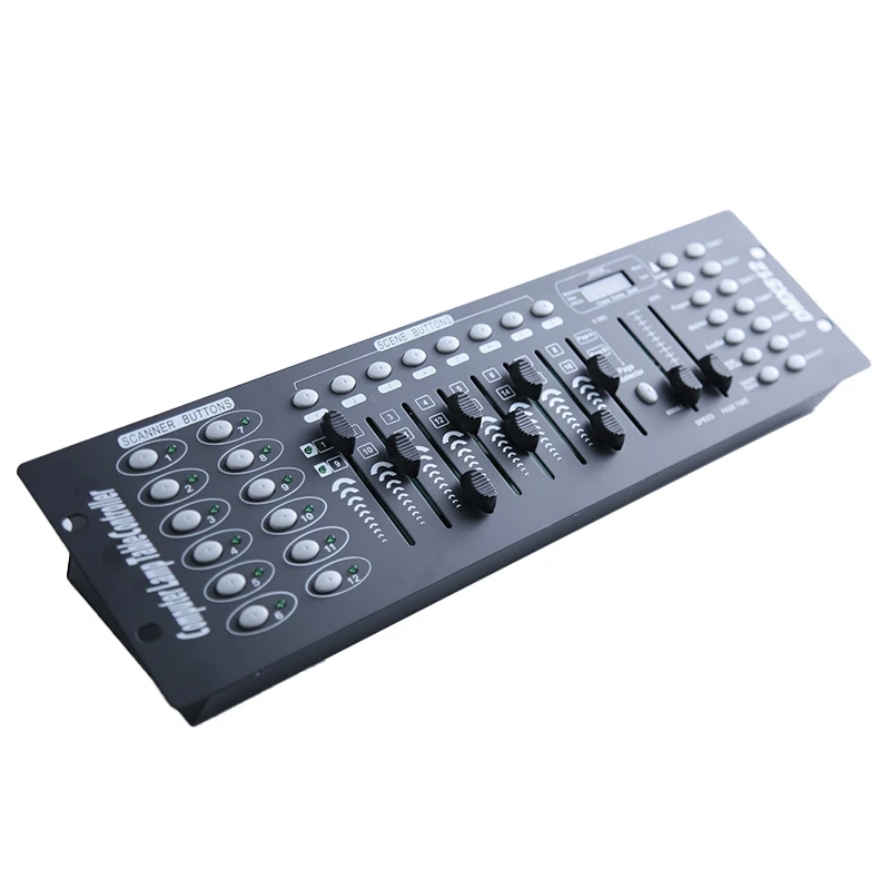 Новинка 192 Dmx контроллер сценический светильник Dj оборудование Dmx консоль для Led Par движущаяся головка Точечный светильник Dj контроллер, ЕС вилка