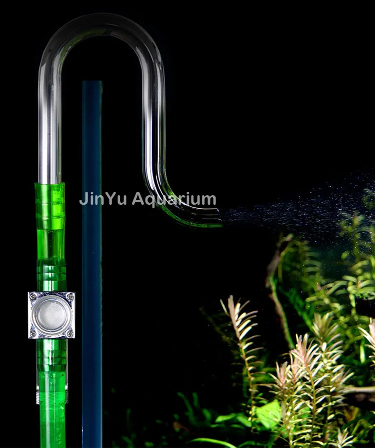 External CO2 diffuser atomizer 4 in 1 aquarium Check Valve Bubble Counter replace ceramic water plant fish tank CO2