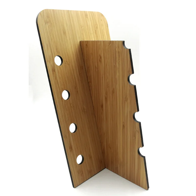Wooden Bamboo Glasses Jewelry Display Box Storage Stand Retro Trend Fashion High-End Glasses Display Supplies Rack