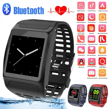 

Smart Sports Watch Heart Rate Blood Oxygen Monitoring Waterproof Fashion Watch Multi-function Information Remind Pedometer
