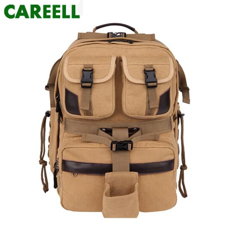 CAREELL C007 сумка для камеры, сумка для фото, рюкзак для камеры, универсальный рюкзак большой емкости для путешествий, рюкзак для цифровой камеры Canon/Nikon