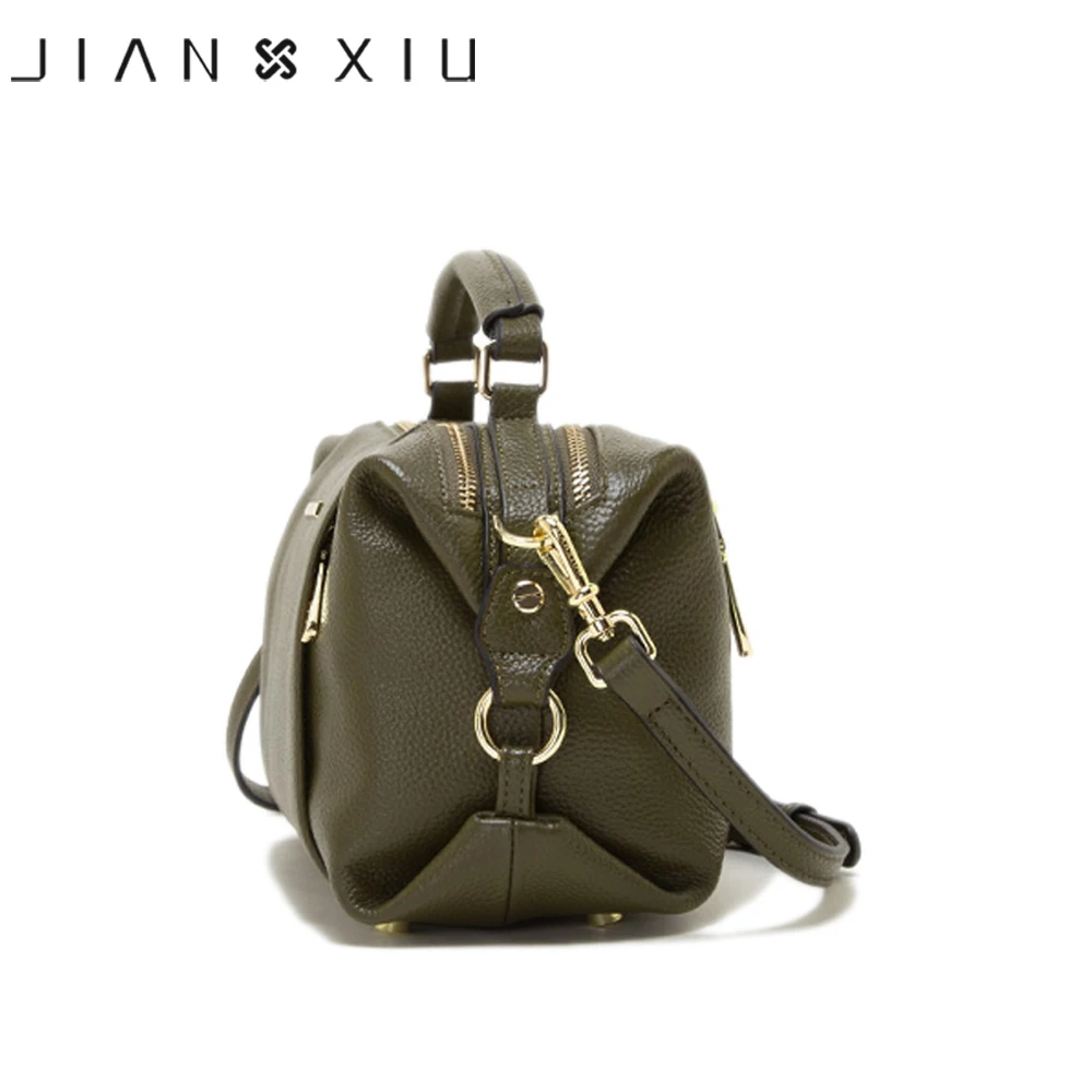 JIANXIU, натуральная кожа, сумочка, роскошные сумки, женские сумки, дизайнерская сумка на плечо, новинка, с рисунком личи, сумка-тоут, Бостонская сумка, 2 цвета