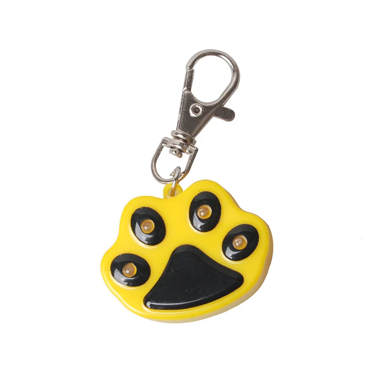 

Footprint LED Dog Tag Safety Puppy Cat Dog Collar Pendent Glow In The Dark Anti-lost Pet Ornaments Dog Accessories Pet Supplies