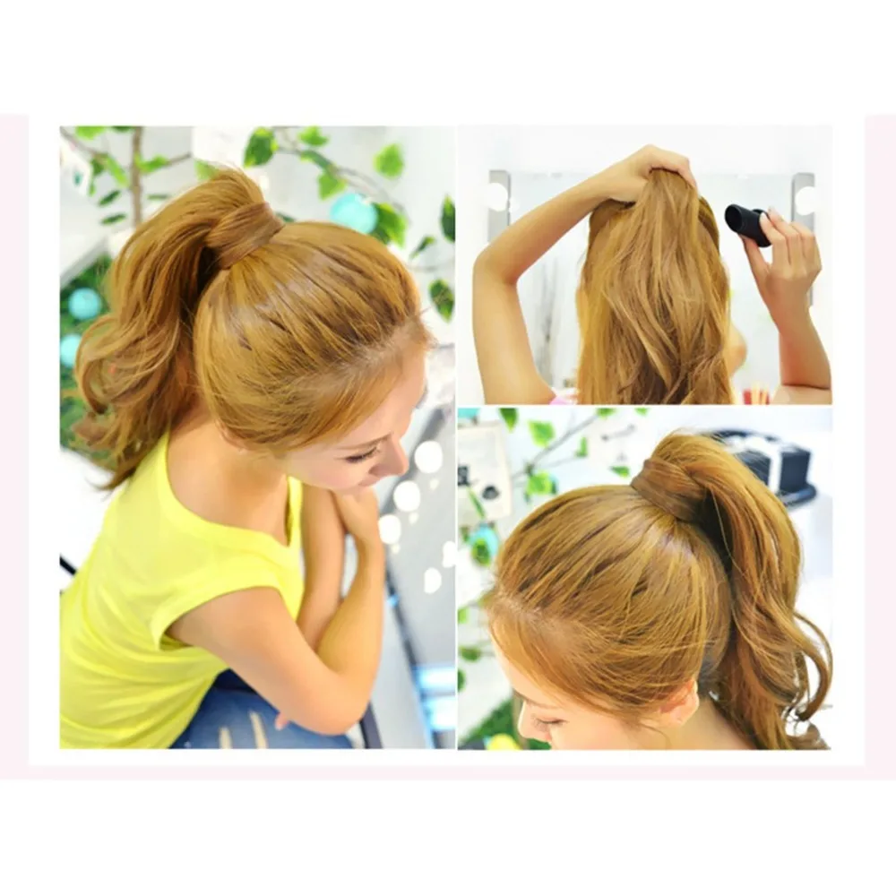 Three-dimensional Erect Ponytail Tray Dispenser To Send Rubber Bands Braiders Hair Care Styling Tools