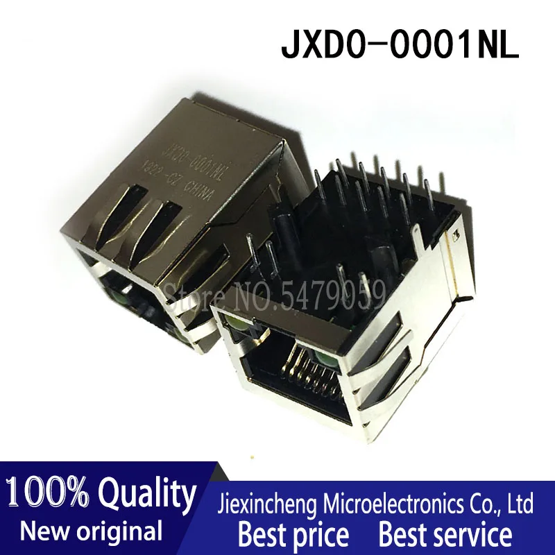 

5 шт. JXD0-0001NL JXD0-0001 RJ45 CONN MAGJACK 1 порт 1000BASE-T