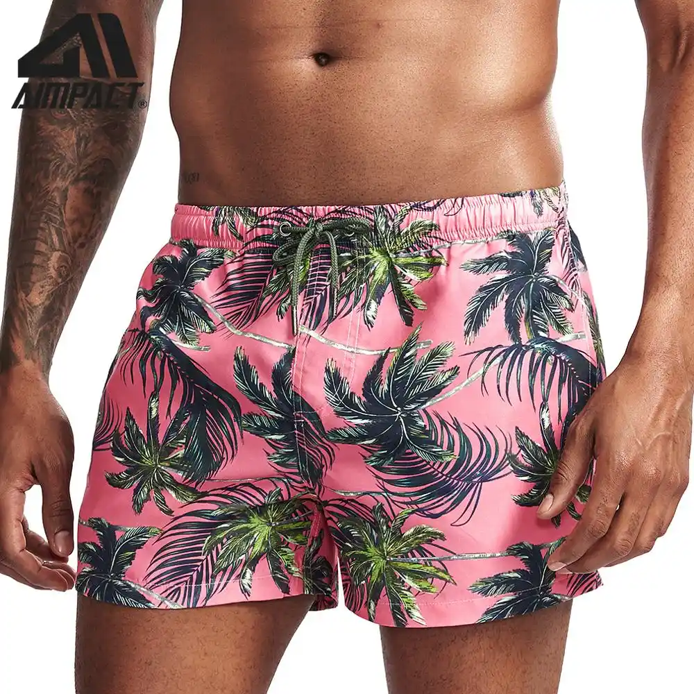 tropical swim shorts