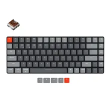 Keychron k3 e v2 ultra fino sem fio mecânico baixo perfil teclado óptico quente swappable interruptor rgb retroiluminado para mac windows