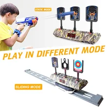 מהלך לרוץ אוויר Bullet אקדח נרף אוטומטי איפוס חשמלי ציון Shot לירות יעד נייד דארט משחק צעצוע צעצועי ילד ילדי ילדי מתנה