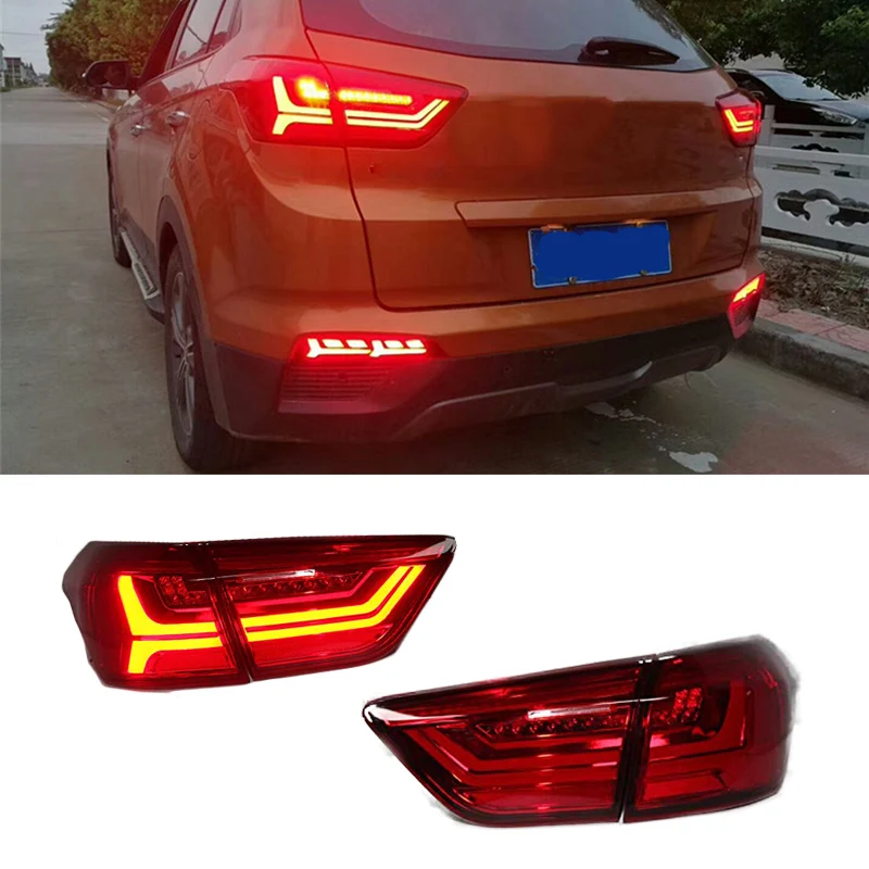 1 компл. Автомобильный задний светильник для hyundai IX25 2013- в сборе поворотный тормозной сигнал задний фонарь комплект светильник s