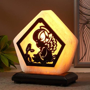 

Salt Lamp with dimmer "Angel small" E14 15 W 1,3 kg white salt 13x8x15 cm 5217072