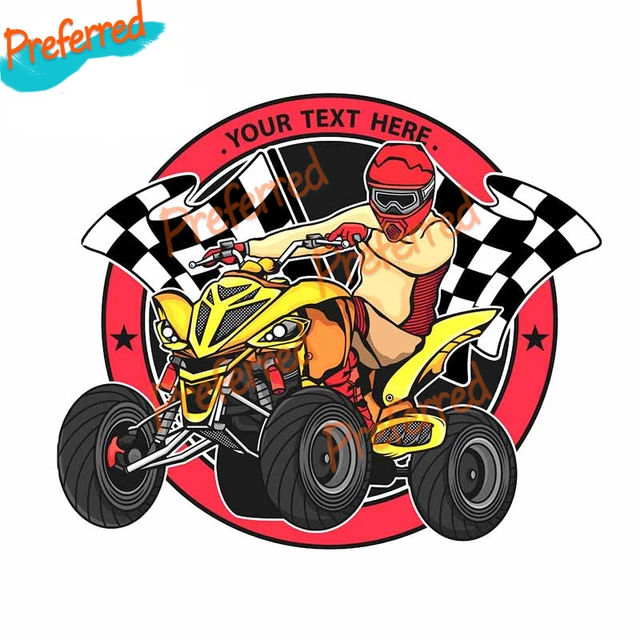 Logotipo dos desenhos animados de motocross