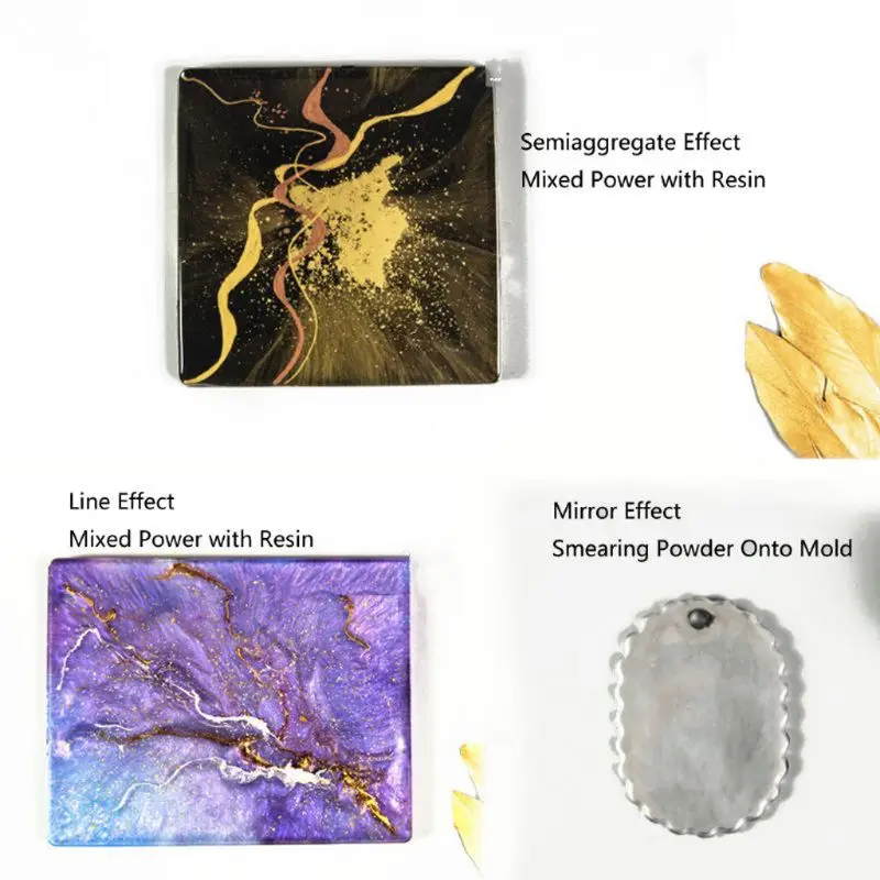 3g Marble Metallic Resin Pigment Mold DIY Pearl Powder Epoxy Resin Colorant Glitter Dye Jewelry Making
