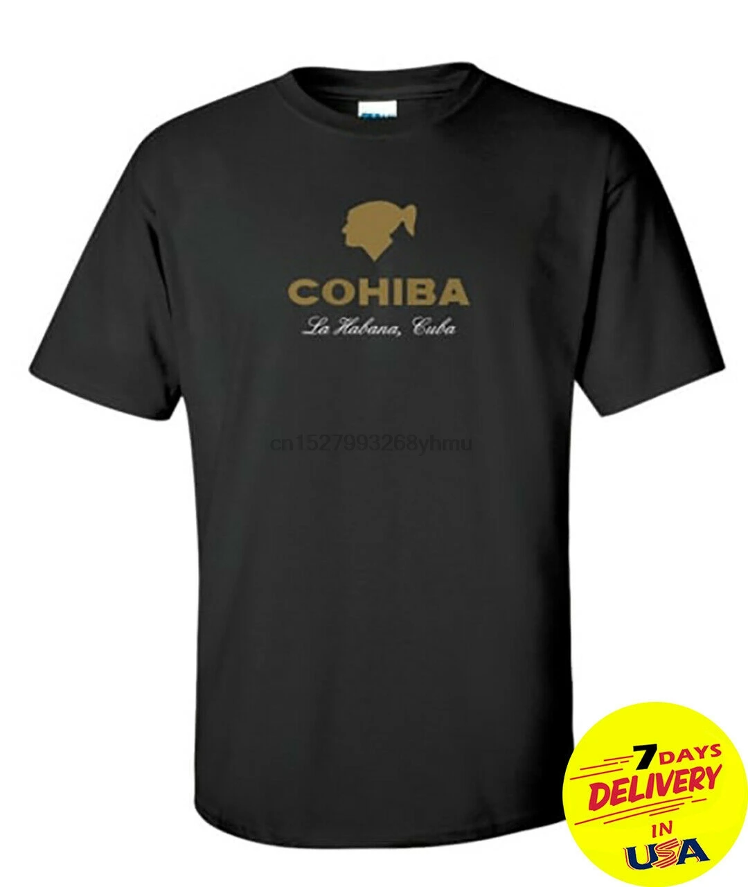 Футболка COHIBA сигара хьюмидор Гавана | Мужская одежда