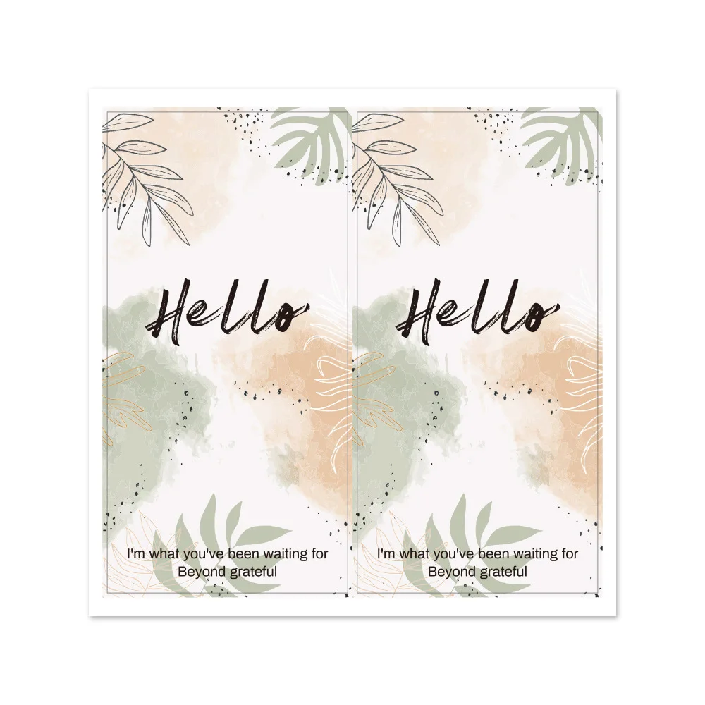 10-50pcs ' Especially For You' Rectangle Stickers Small Business Thank You Sticker Labels For Express Package Decor 5*10cm