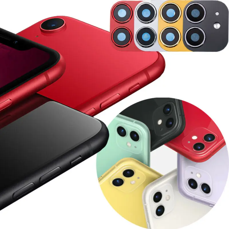 6 Colors Back Lens Sticker for IPhone XR / 8 Camera Cover Second Change to 11 Protector | Мобильные телефоны и аксессуары