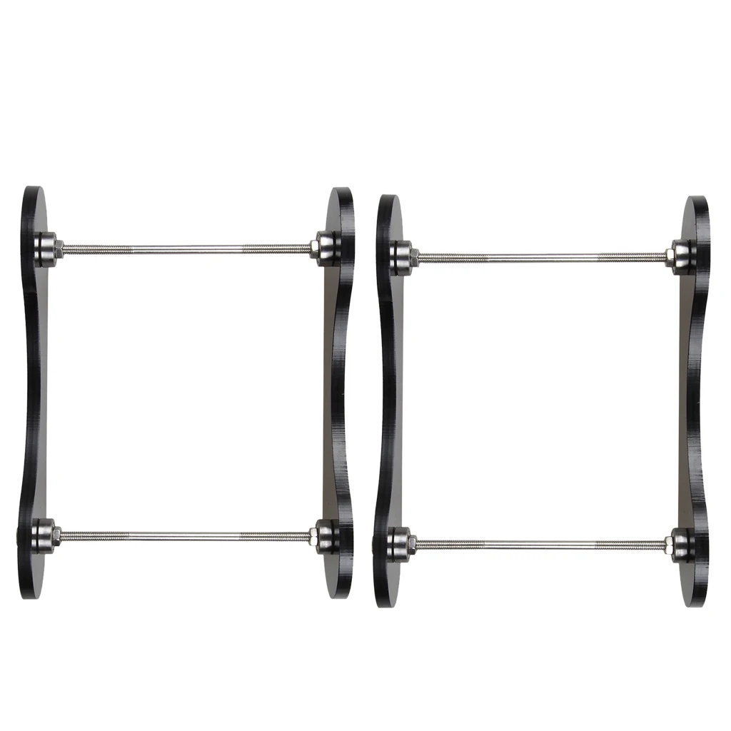 2 Pieces Adjustable Filament Spool Frame Holder Bracket For 3D Printer