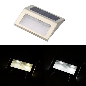 

1pc LED Solar Power Path Stair Outdoor Light Garden Yard Fence Wall Landscape Lamp