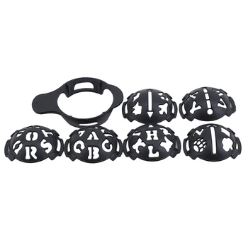 

7PCS/Set Hollow Alphabet Golf Ball Line Liner Marker Pen Drawing Alignment Marks Tool Set Equipment Accessories