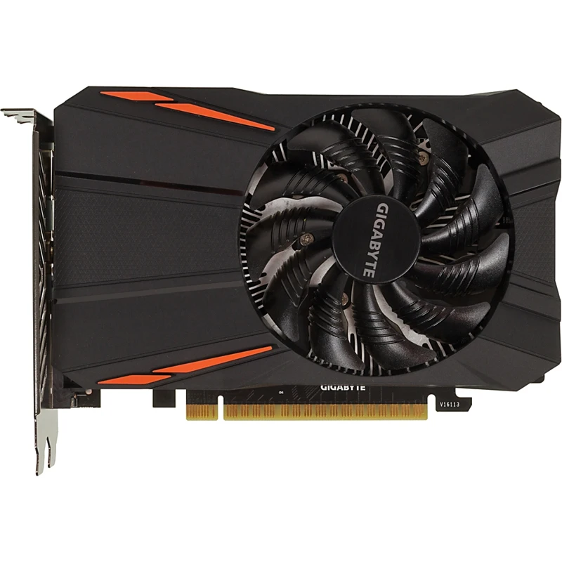 Видеокарта GIGABYTE nVidia GeForce GTX 1050TI, GV-N105TD5-4GD