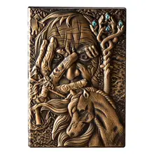 Креативный блокнот из тисненой кожи A5 блокнот дневник путешественника планировщик Книга Школьные офисные принадлежности