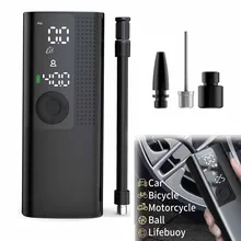 

2022 Car Air Compressor Electrical Tire Inflatable Pump Mini Portable Wireless Digital Tyre Inflator for Motorcycle Bicycle Auto