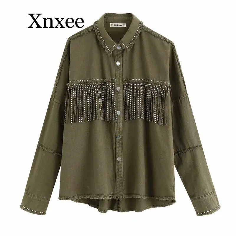 Vintage Stylish Fringe Beaded Loose 