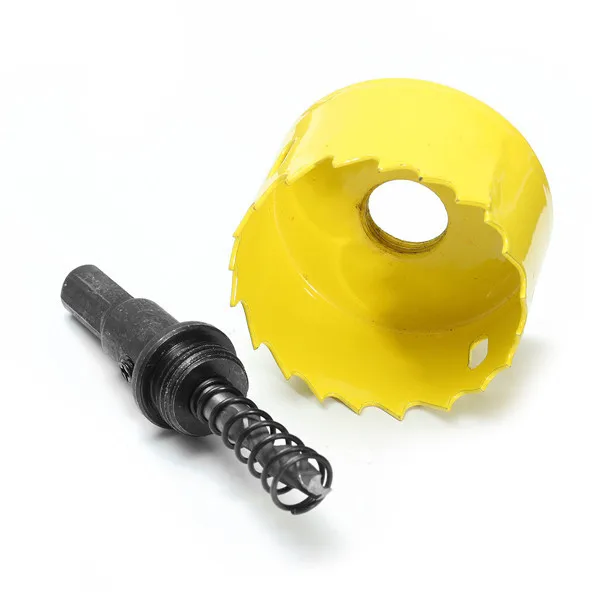 50mm HSS Hole Saw Cutter Drill Bit with Connected Rod