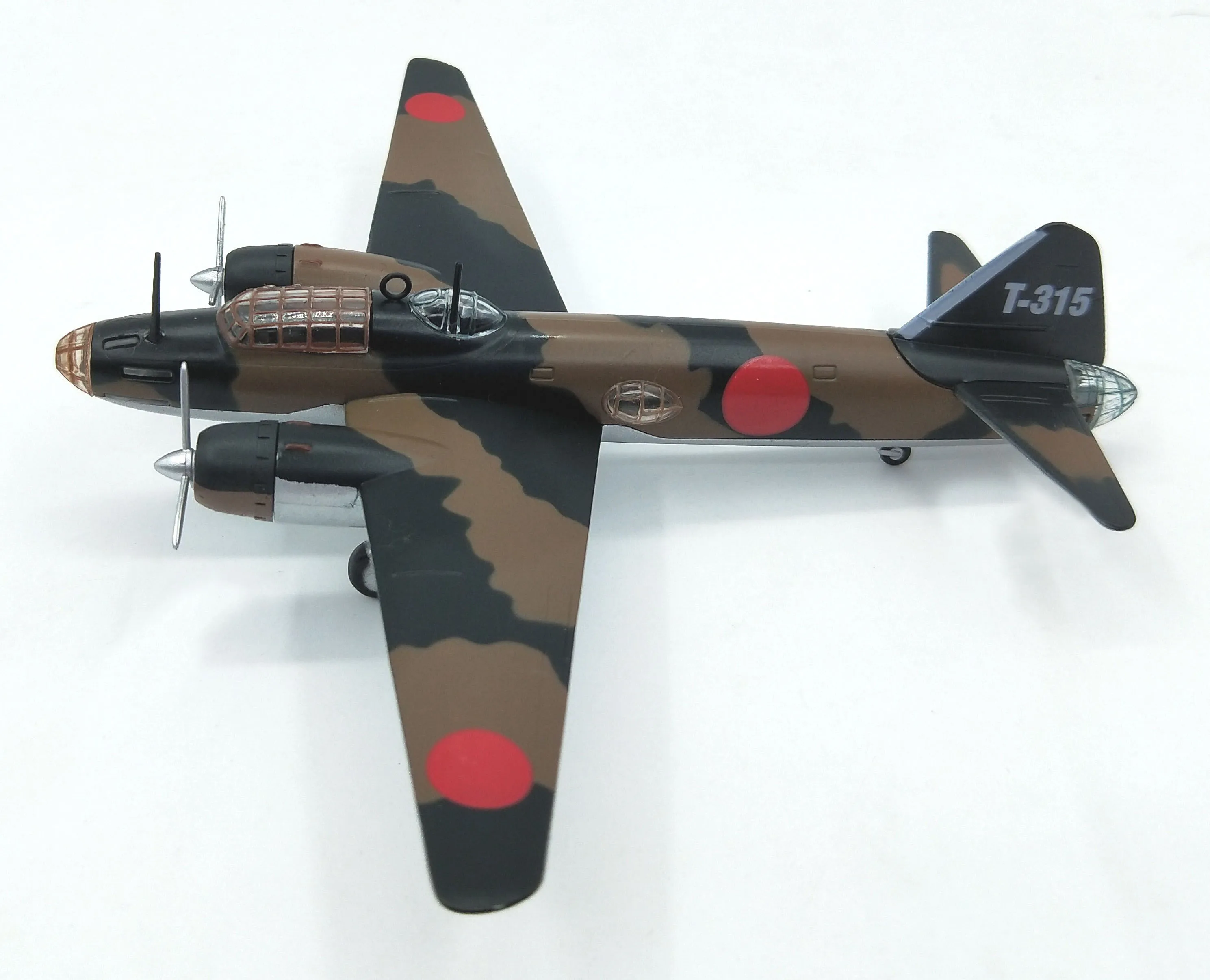 1/144 Второй мировой войны Япония G4M бомбардировщик 1941 сплав моделирование готовой модели продукта