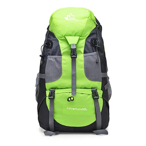 50L Green 50L& 60L Открытый Рюкзак Кемпинг альпинистская сумка водонепроницаемый альпинистские походные рюкзаки Molle спортивная сумка рюкзак для альпинизма - Цвет: 50L Green