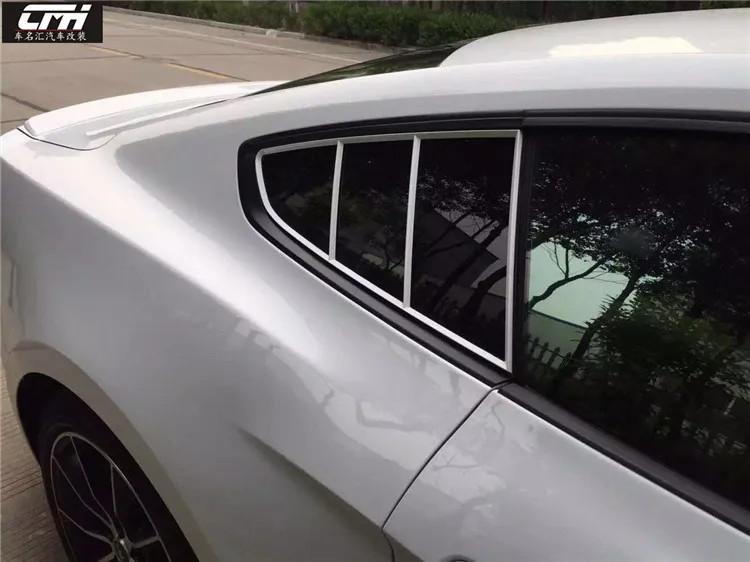 Подходит для FORD MUSTANG ABS 15-17 декоративных деталей для распылительных боковых жалюзи, которые вам нужны, покраска на вашей стороне