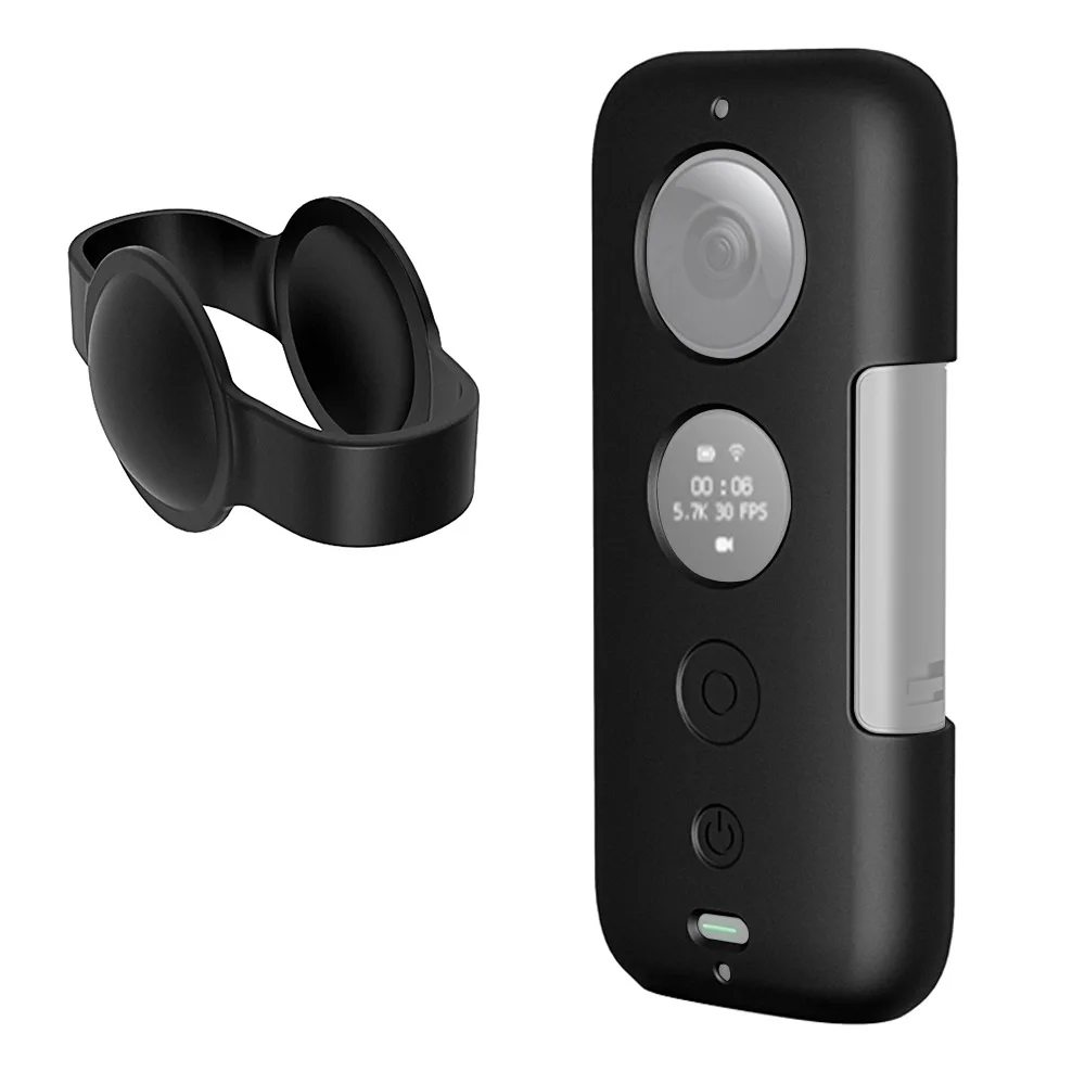 LANBEIKA Insta360 One X защитный чехол для объектива силиконовый чехол Insta 360 устойчивый к царапинам защитный чехол для Insta360 One X аксессуары