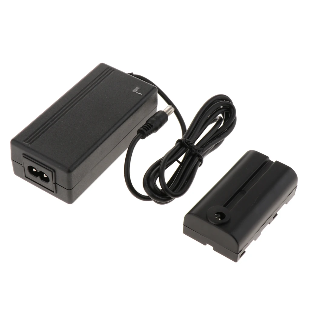 

For Sony NP-F970 F750 F550 Battery Charger Kit AC Power Supply Adapter & DC Coupler Semi-decoded