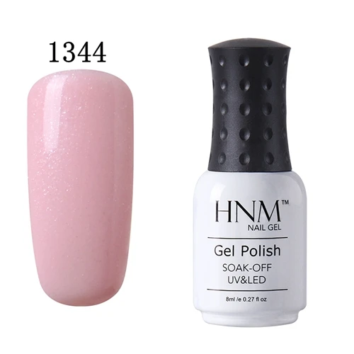 1344 HNM 8 мл УФ-гель для ногтей светодиодный светильник Гель-лак 58 цветов Гель-лак чистые цвета Полупостоянный Гель-лак для ногтей основа Топ - Цвет: 1344