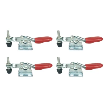 

4PCS GH-201A 27KG Vertical Quick-Release Toggle Clamp Hand Clip Tool Set