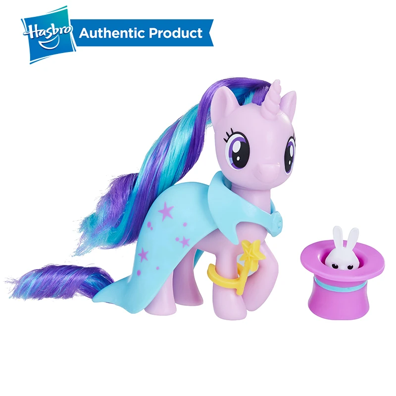 Hasbro My Little Pony школа дружбы Рарити звездный свет проблеск Эпплджек Коллекционная Фигурка модель для детей Подарки кукла