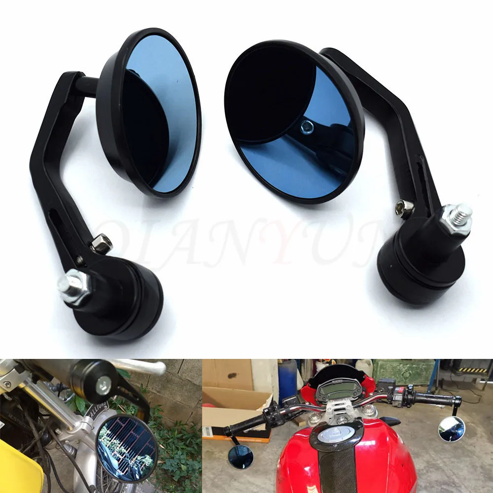 

Universal 7/8" motorcycle rear view mirror side mirror handle rod end mirror For HONDA PCX 125/150 PCX125 PCX150 CBR1000RR CB900