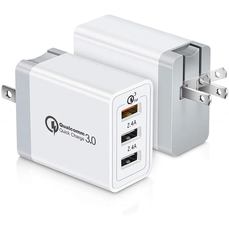 30 Вт USB быстрая зарядка QC 3,0 9 В 2A зарядное устройство для телефона для iPhone 7 8 ЕС США вилка Быстрая зарядка зарядное устройство для samsung Xiaomi huawei