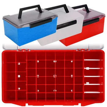 Fishing Tackle Box PVC High Quality Fishing Box Gear Accessories Storage Box Case Fishing Tackle Box Accessories 1